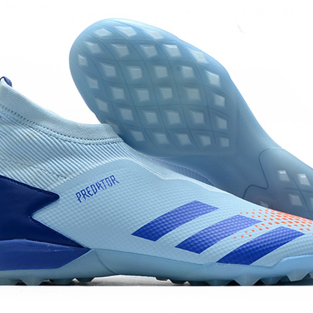 blue and orange predators